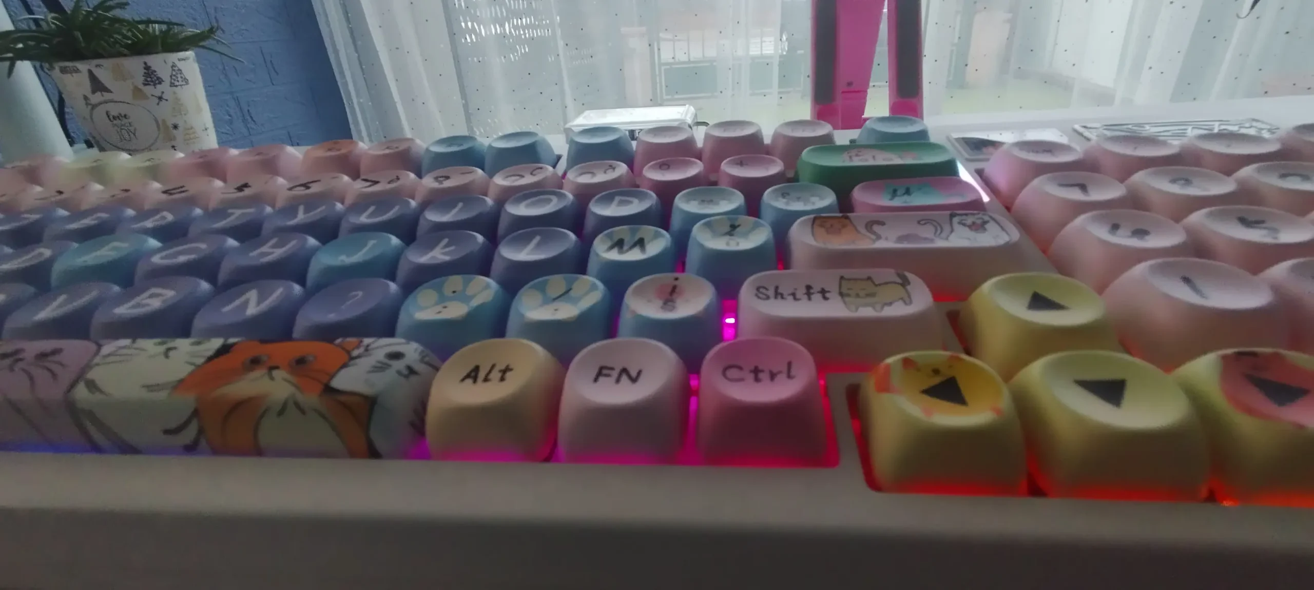 Keycaps AZERTY MOA Cat and Mouse ISO FR – Image 4