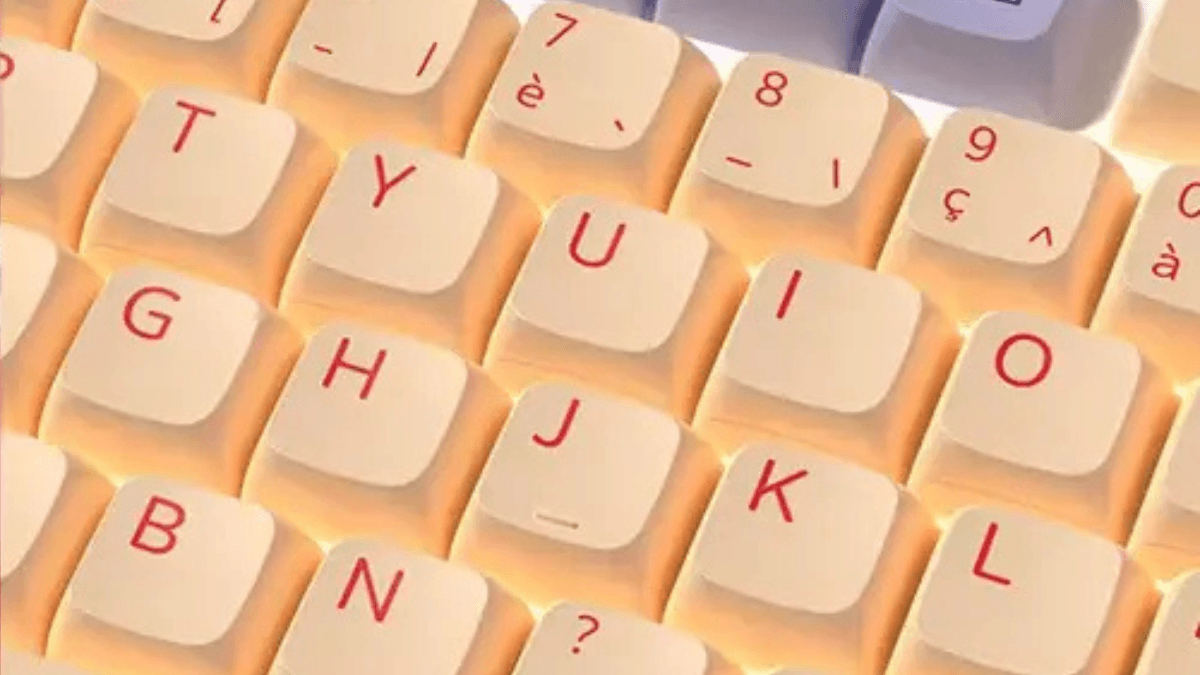 Keycaps AZERTY profil XDA Marshmallow